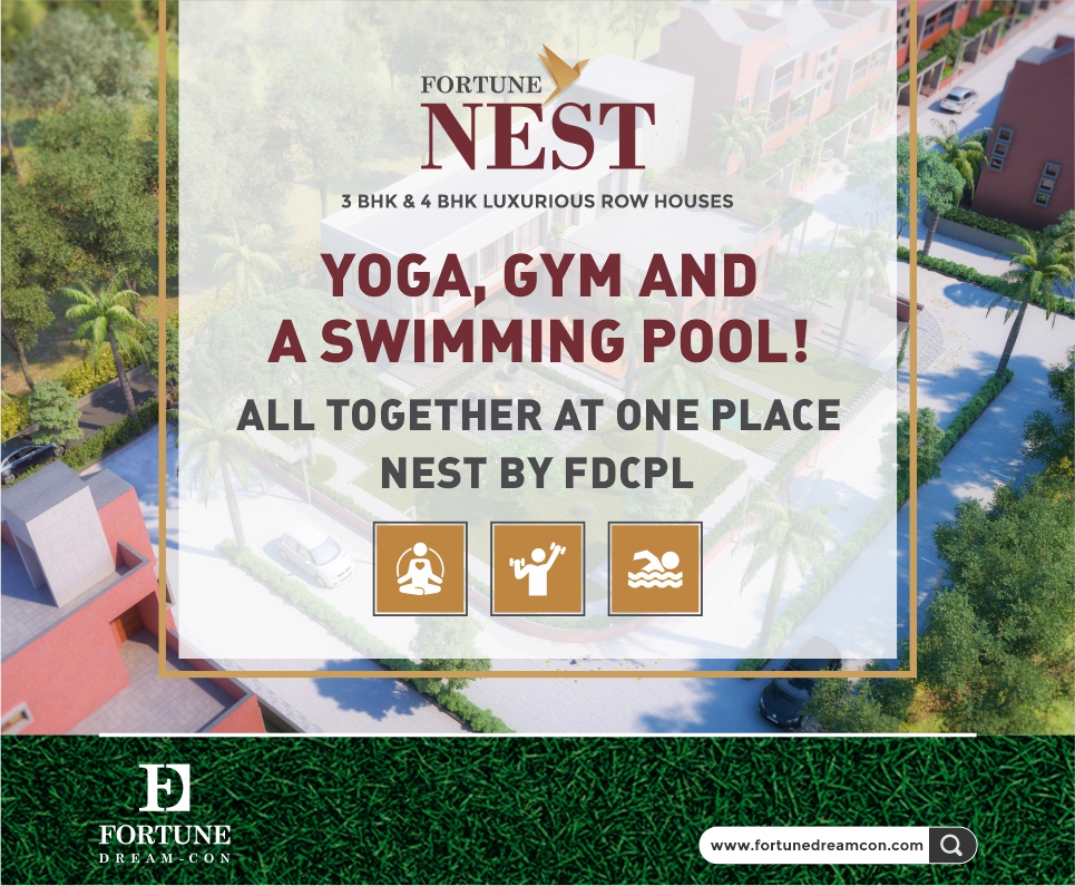 Yoga, Theatre, Gym And A Swimming Pool! All Together At One Place At Fortune Nest